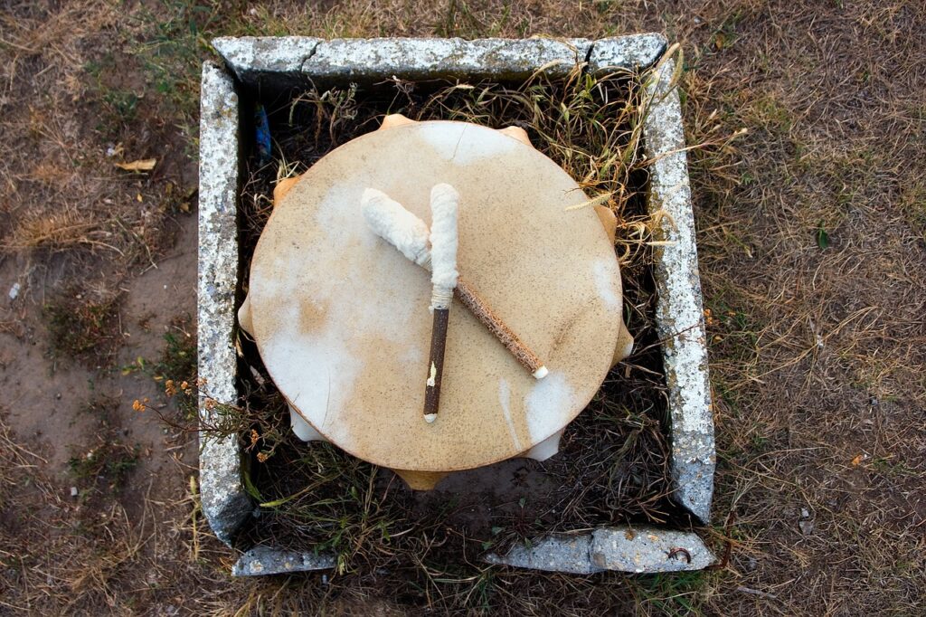 Sound healing sound bath training drum