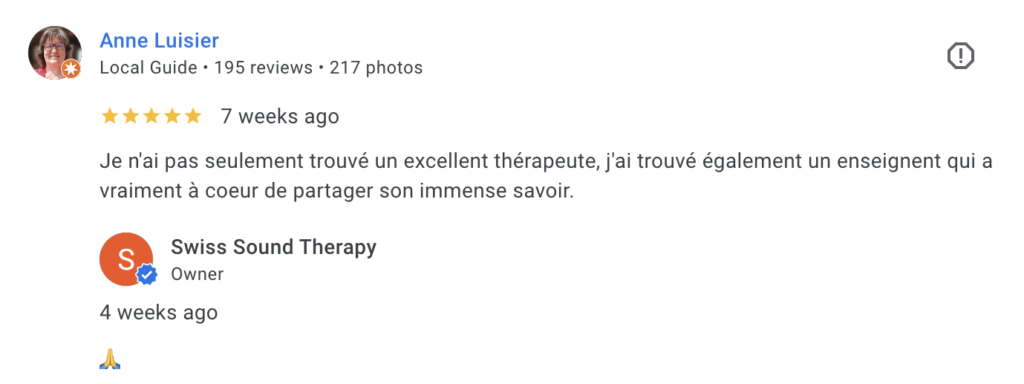 témoignage etudiamnte formation ASCA sonothérapie